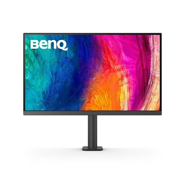 BENQ MONITOR PD2705UA 4K 27 TOMMERS ERGO ARM, UHD, SRGB, REC. 709, HDR Sort