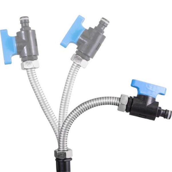 Upotettava pumppu - Güde - GFP 5201 - 5200 l/h - 350 wattia - Säädettävä kellukytkin blå, sølv, sort