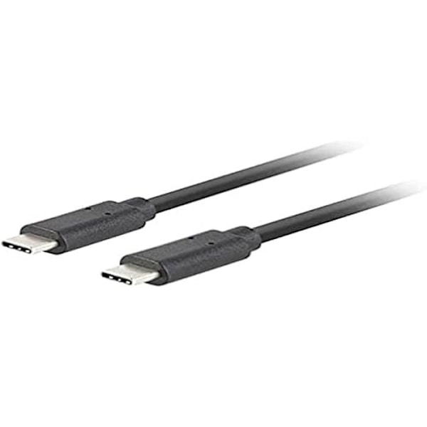 USB-C-kaapeli - LANBERG - 3.1 GEN 2 - Uros/uros - 10 Gt/S - 1M musta