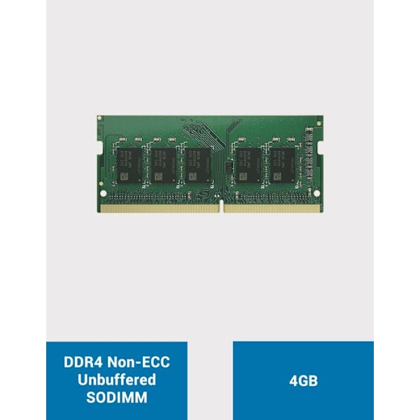 Synology 4GB DDR4 2666 SODIMM - D4NESO-2666-4G