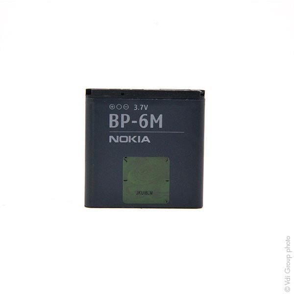 Nokia 3.7V 1070mAh puhelimen akku - BP-6M; BP6M-Nokia