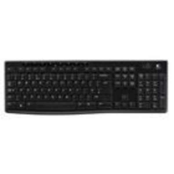 Langaton Logitech K270 INT -näppäimistö musta