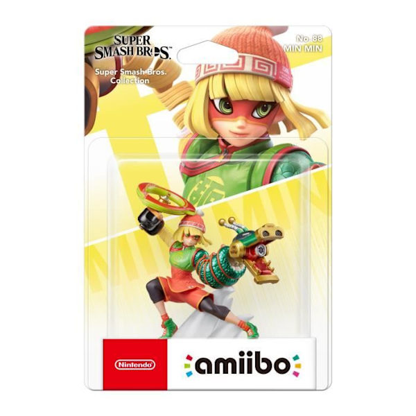 Amiibo Figur - Min Min N°88 • Super Smash Bros. Collection