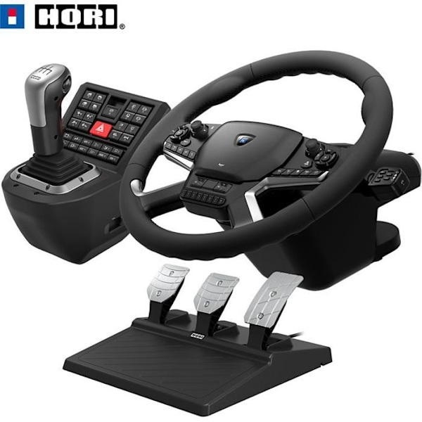 Volant - HORI - Force Feedback Lastbilskontrolsystem - Kablet - PC - Windows 10