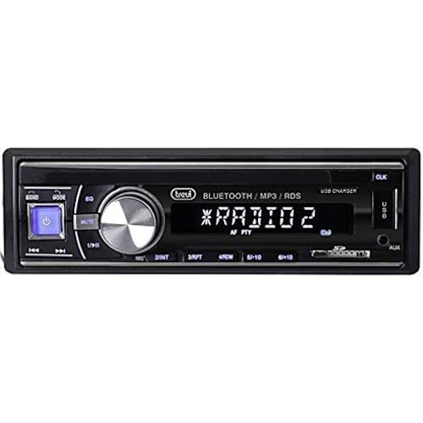 Autoradio Double-Din Trevi SCD5702 BT USB SD Aux - Sort - 30 Watt / 4 - Bluetooth - iOS
