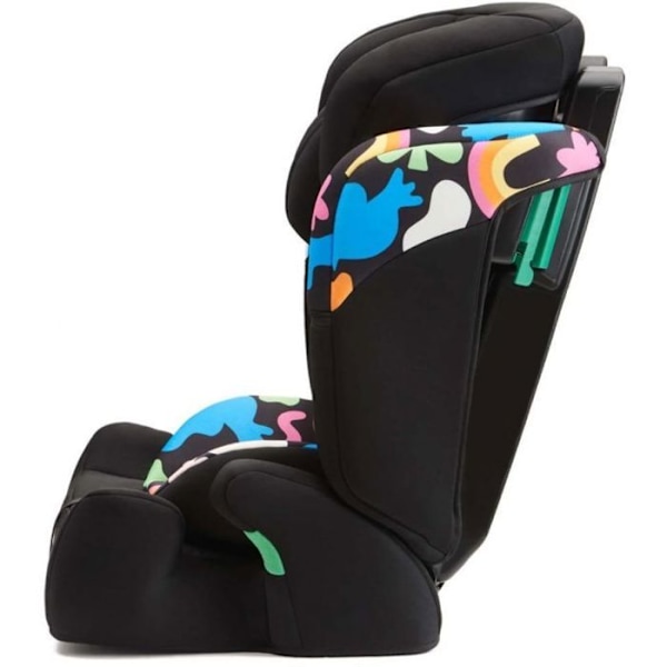 I-sohva 76-150 cm - KINDERKRAFT COMFORT UP2 - Säädettävä pääntuki - Nopea asennus - 15 kuukautta - 12 vuotta - happy-shapes