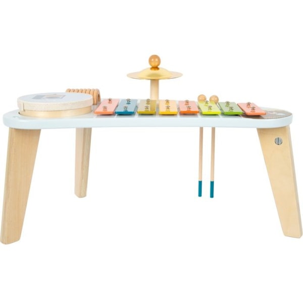 Lille fodselskab - Groovy Beats musikbord - LEGLER Beige