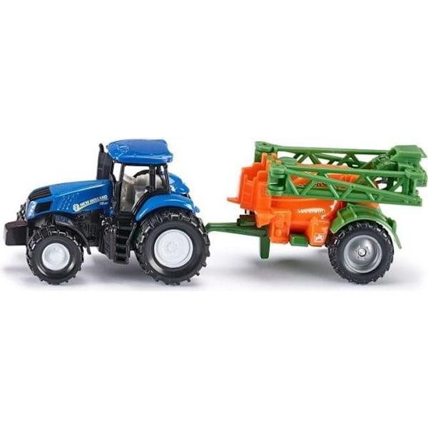 New Holland traktor med spreder 1/64. - SIKU