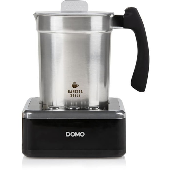 Mjölkskummare - DOMO - DO717MF - 650 W - 230 ml - 3 funktioner - Klar på 3 minuter - Rostfritt stål Grå