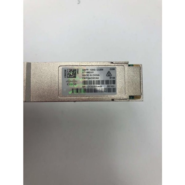 InfiniBand-kaapeli - CISCO - QSFP-100G-CU5M= - 5 m - 100 Gbit/s - Harmaa
