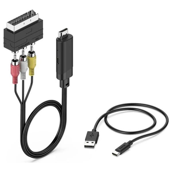 Hama AV Konverterare [HDMI - scart, Cinch-RCA]