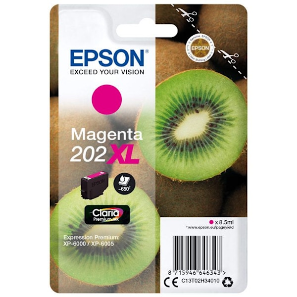 Epson 202XL mustepatruuna - Magenta - XL - Expression Premium XP-6000/XP-6005/XP-6100/XP-6105