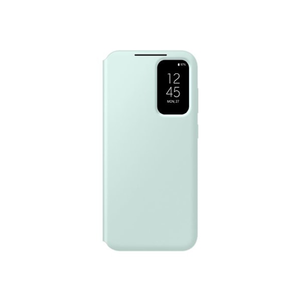 Puhelintasku - Samsung - Galaxy S23 FE - Smart View - Menthe väri - 1 korttipaikka Mintfärg