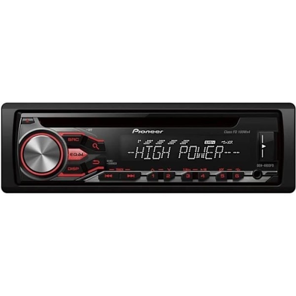 Bilradio - Pioneer - DEH-4800FD - USB - iPod - AUX-In - 4x100W max