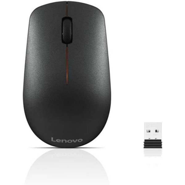 Langaton hiiri - LENOVO - 400 - 1200 DPI - Musta sort