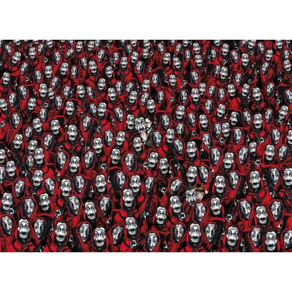 1000p palapeli La Casa de Papel - Clementoni - 69 x 50 cm - Elokuva ja mainonta