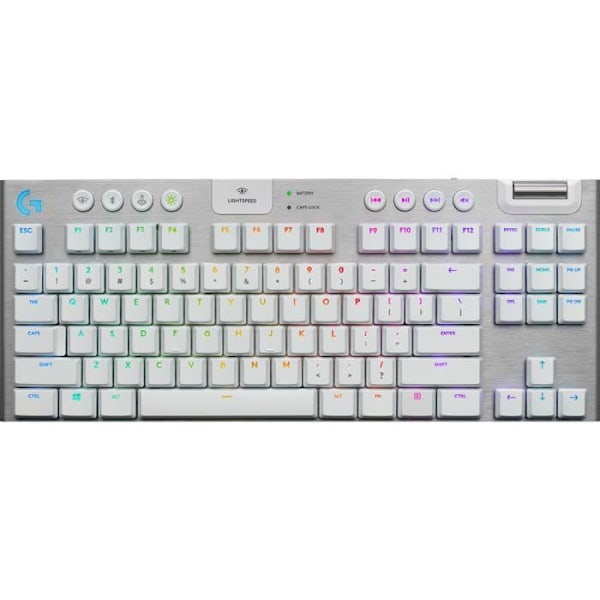 Logitech G915 Tkl -näppäimistö Valkoinen