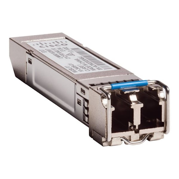 Transceiver SFP - Cisco - 1000BASE-LX - 1000 Mbit/s - Med kabel - 1 W