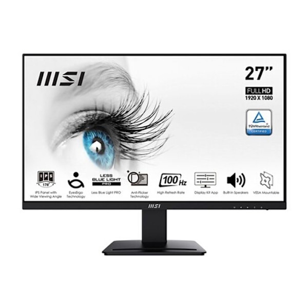 Msi PRO MP273A PC-näyttö musta