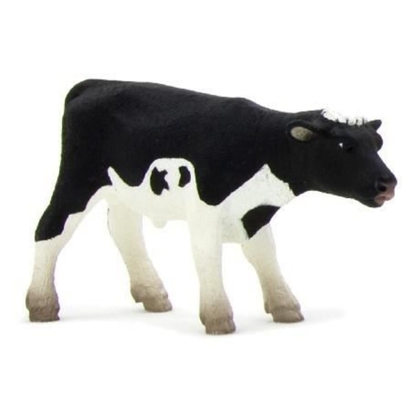 MGM - 387061 - ANIMAL FIGURINE - PRIM HOLSTEIN MUSTA POHKA SEISEVA 7,5 X 4,5 CM ANIMAL PLANET FT-7061