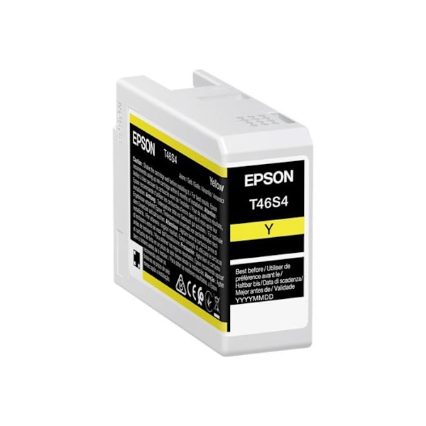 Blækpatron - EPSON - T46S4 - Gul - 26ml - UltraChrome - Original