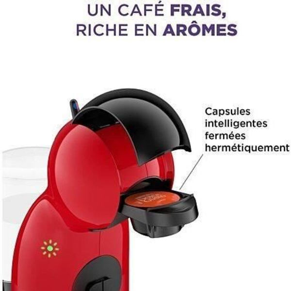 KRUPS Dolce Gusto Piccolo XS KP1A3510 - 15 baaria - Musta ja punainen