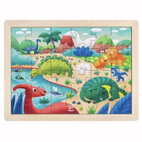 Hape Dino puslespil Flerfärgad