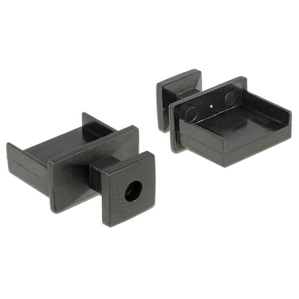 DeLOCK 64009, USB Type-A, sort, acrylonitril-butadien-styren (ABS), 13,1 mm, 16,4 mm, 7 mm