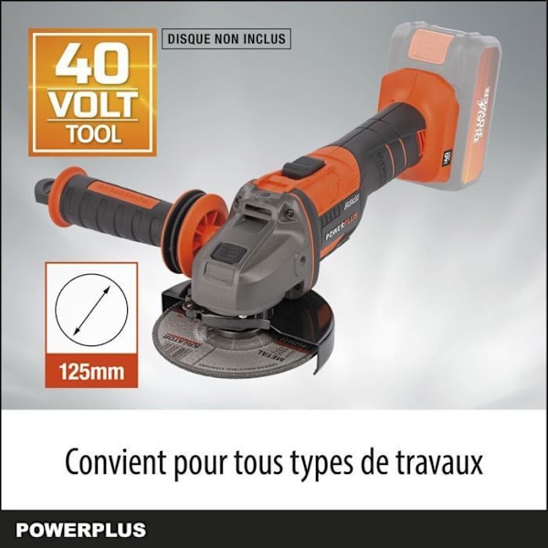 125mm akkupora Dual Power