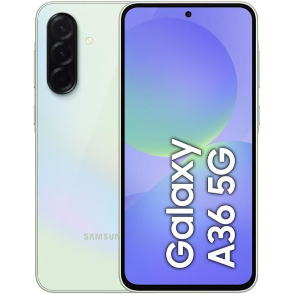 Samsung Galaxy A36 5G 6 GB/128 GB Grøn (Awesome Lime) Dobbelt SIM SM-A366