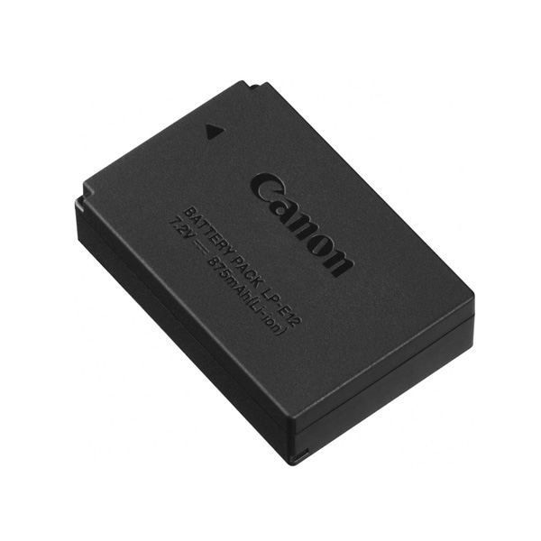 Canon kamera batteri LP-E12 batteri til EOS M50 Mark II, M50, M200, M100 og Powershot SX70hs