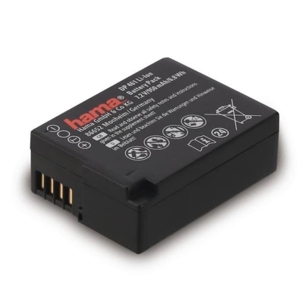 Li-ion akkumulator DP 461 til Panasonic DMW-BLC12