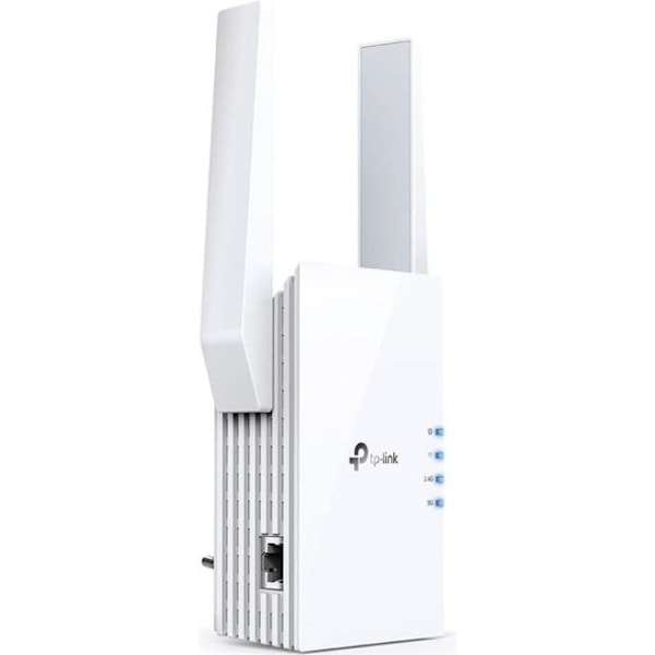 Kraftfull WiFi 6 repeater AX1800 Mbps - TP-Link RE605X - Täcker upp till 100 m² - Dual band - Kompatibel med alla boxar