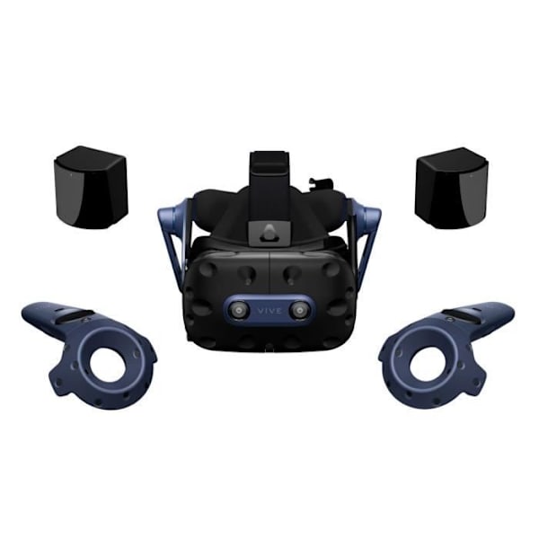 Virtuaalitodellisuuskuulokkeet - HTC - Vive Pro 2 - Täysi sarja svart och blått