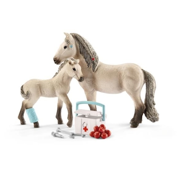 Legesæt Horse Club Hannah's First Aid Kit, Horse Figures, Schleich 42430 Horse Club Flerfarvet