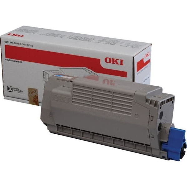 OKI MC760 MC770 MC780 cyan tonerpatron - Standardkapacitet 6.000 sider