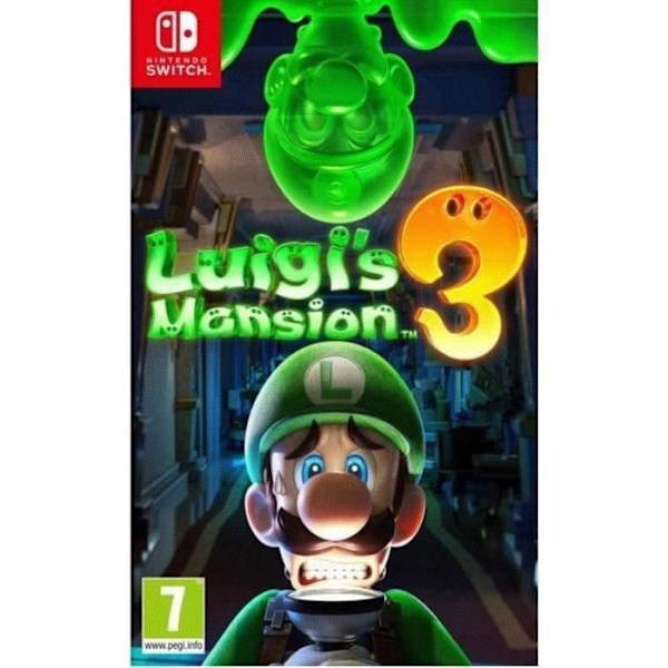 Luigi's Mansion 3 eventyrspil - Nintendo Switch - Action - PEGI 7+ - Cartridge