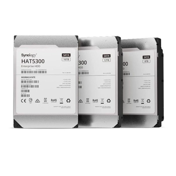 Intern hårddisk - SYNOLOGI - HAT5300-16T - 16TB - 7200 rpm - 3,5"