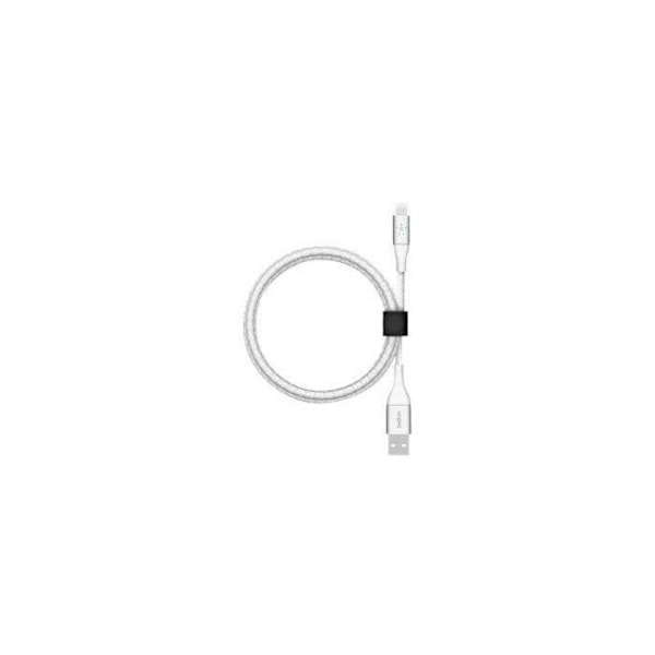 BELKIN - kaapeli - Punottu kaapeli Lght USBA 2M valkoinen - B