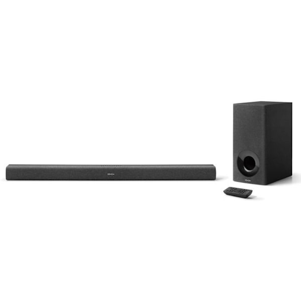 Ljudbar - Denon - DHT S416BKE2 - Trådlös - Färg svart - 2 års garanti Svart