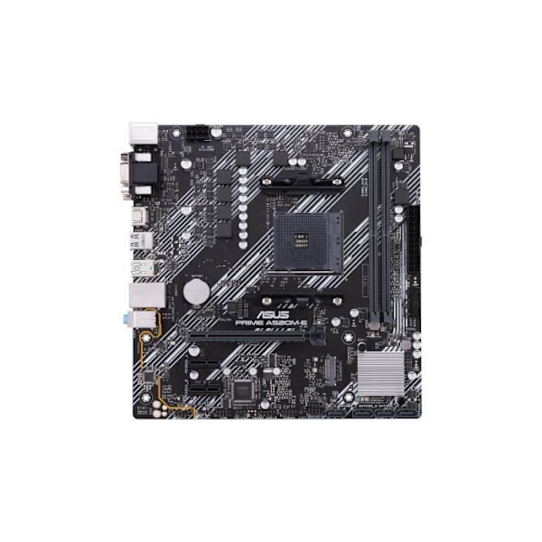 ASUS PRIME A520M-E/CSM micro ATX -emolevy - AMD Ryzen™ - AM4-paikka - DDR4-SDRAM - SATA III