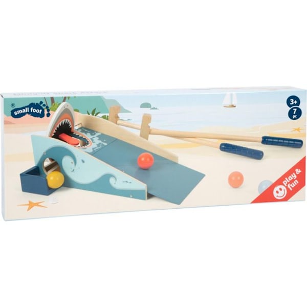 Minigolf puinen arcade-peli lapsille Shark Attack