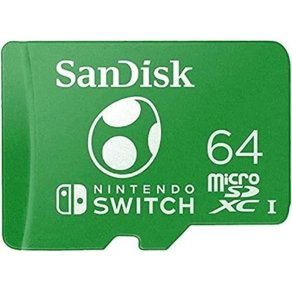 MicroSDXC-kortti NintendoSwitch 64G Yosi