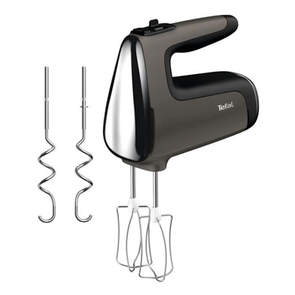 Tefal Powermix Silence mixer Robot mixer 600 W Sort, Grå - HT654E38