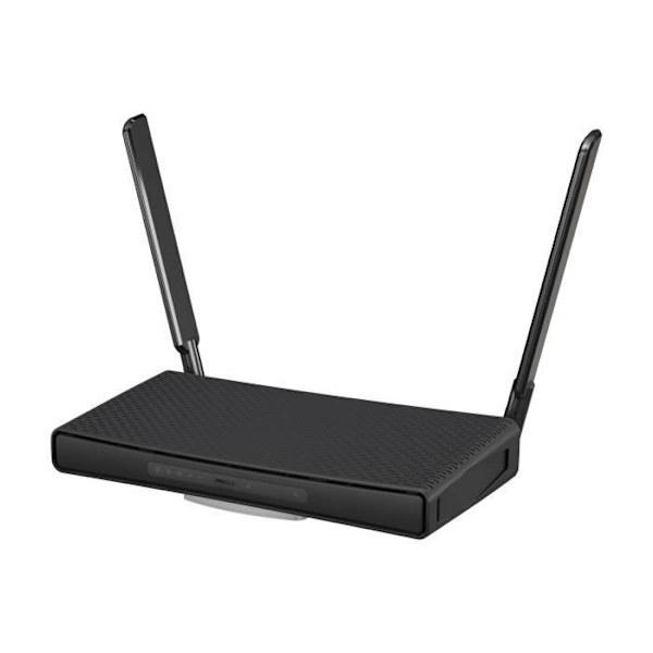 MIKROTIK HAP AX3 C53UIG+5HPAXD2HPAXD reititin - Kaksikaistainen (2,4 GHz / 5 GHz) - Wi-Fi 6 (802.11ax) - 1200 Mbit/s musta