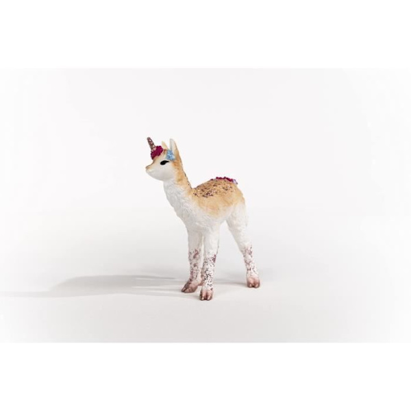 SCHLEICH Llama Enhjørning Figur - Model 70743 - Til børn fra 5 år - Flerfarvet Flerfarvet