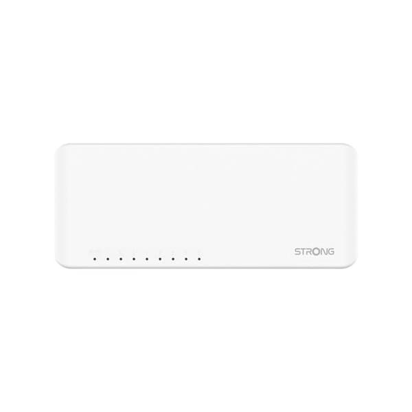 Switch Ethernet - STARK - SW8000P - 8 portar Gigabit - 10/100/1000 Mbps - Lätt installation