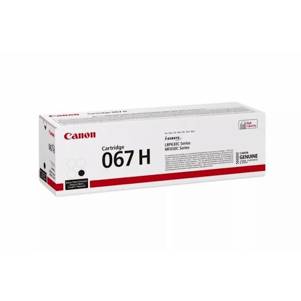 Tonerpatron - Canon - 067H - Sort - Høj kapacitet - 3130 sider