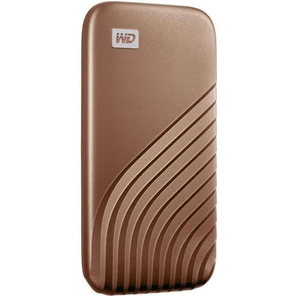WD My Passport™ - Ekstern SSD - 1TB - USB-C - Rose Gold (WDBAGF0010BGD-WESN)