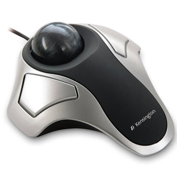 Kensington, Wired Ergonomic TrackBall Mouse för PC, Mac, Ambidextrous, Grå